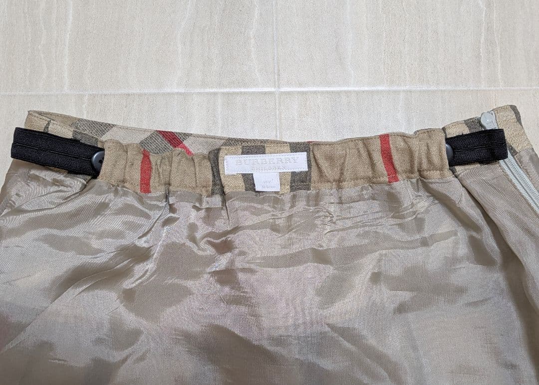 【超美品】BURBERRY プリーツスカート