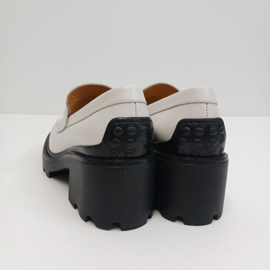 ✨新品未使用✨トッズ　ケイト　ヒールローファー　メタルチェーン　34 1/2