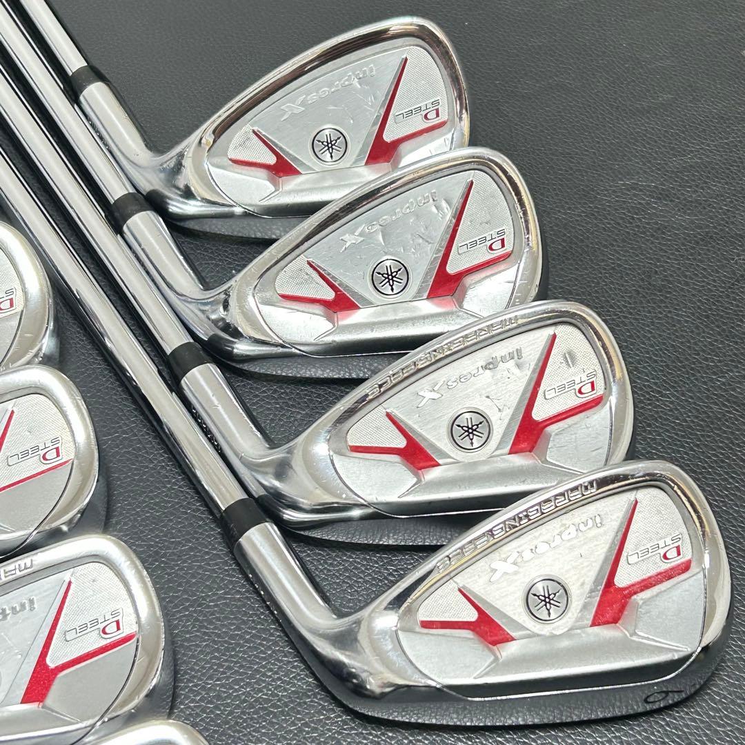ヤマハ inpres X D STEEL アイアン 8本 スチール R 名器