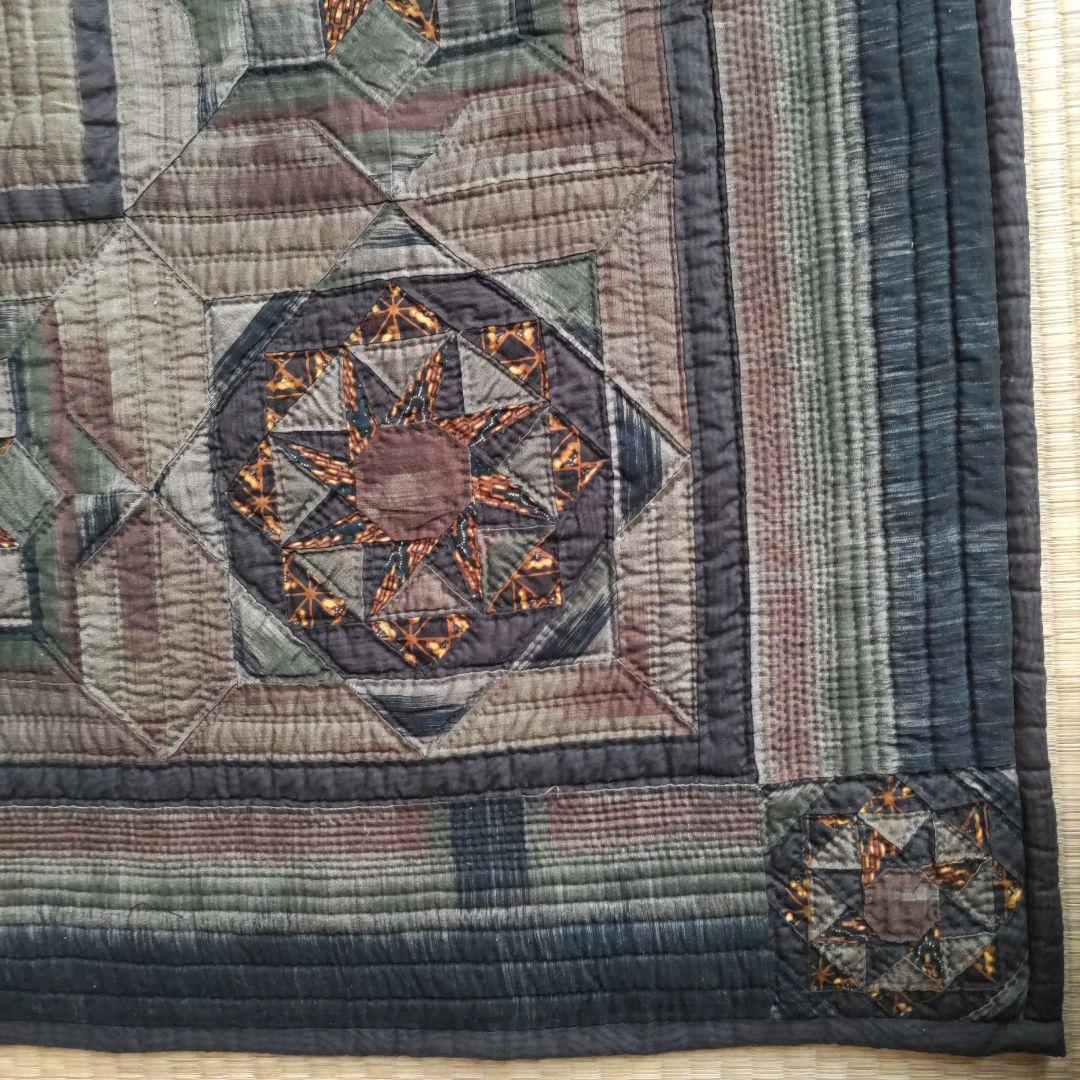 ハンドメイド　パッチワーク　タペストリー