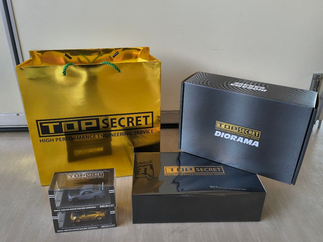 TOPSECRET BOXSET 東京オートサロン2026 4点セット