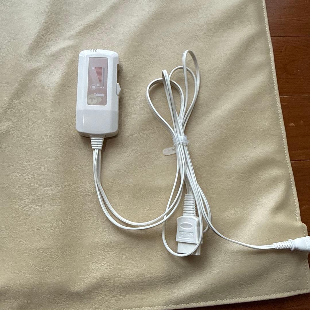 高田ベッド　ホットマット　アイボリー　説明書有り