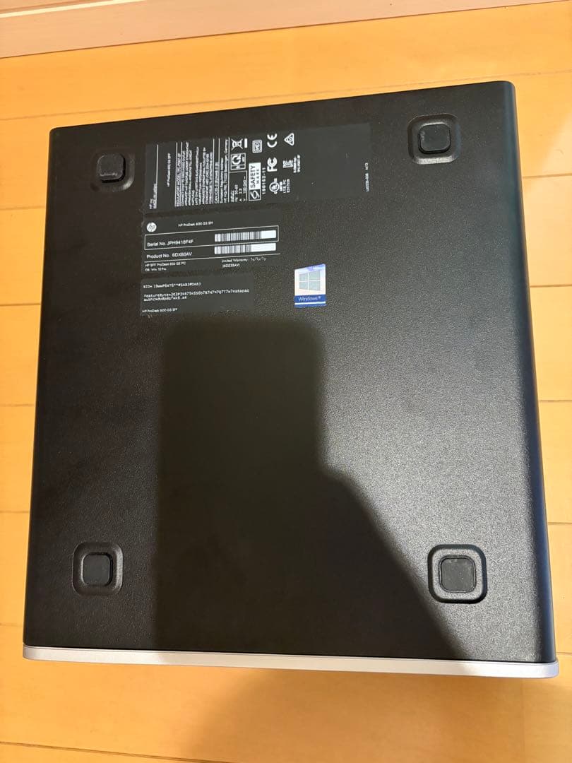 HP ProDesk 600 G5 SFF SSD256G メモリ8G NVMe