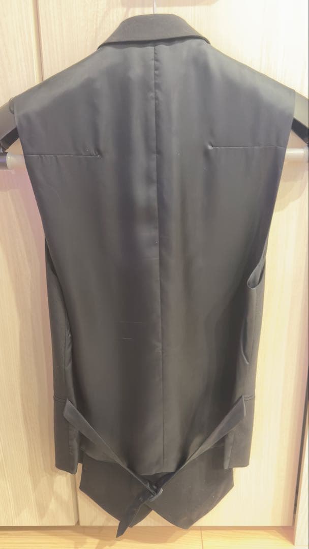 未使用DIOR HOMME10ss・サテンダブル・ジレ国内正規 サイズ48