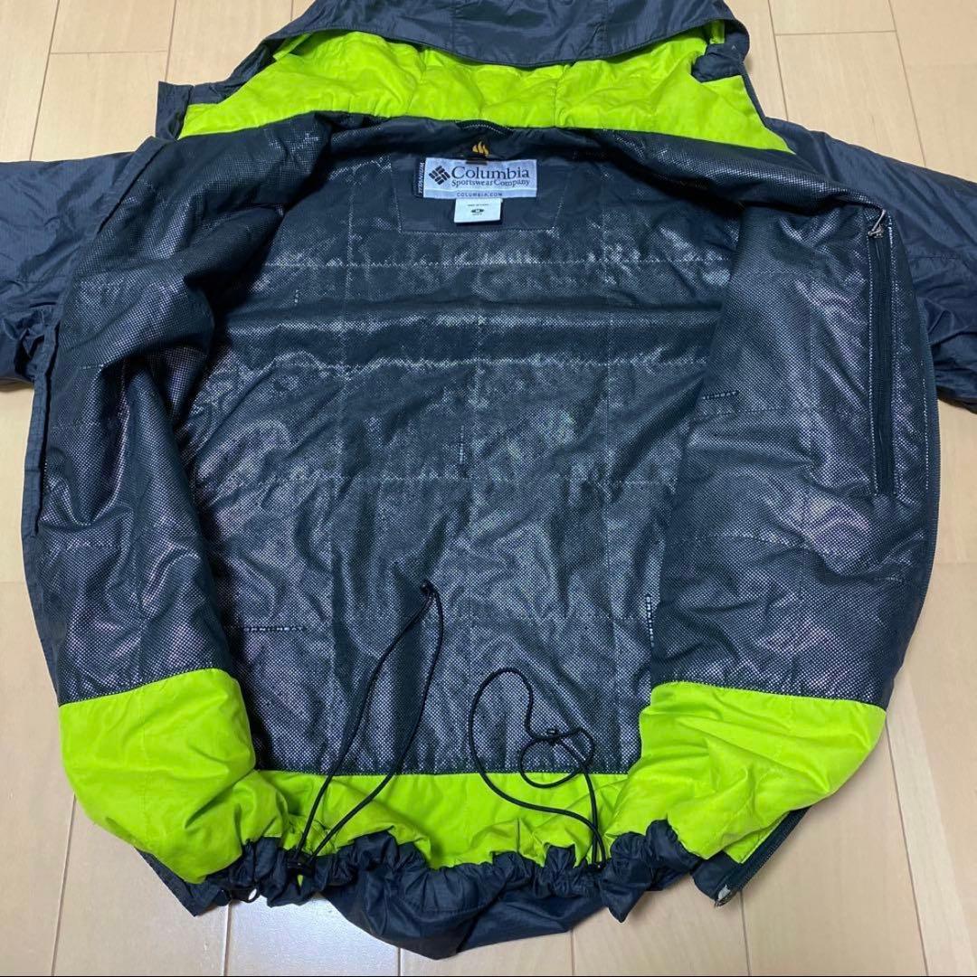 【激レア】00s 短丈 Columbia hooded puffer jkt