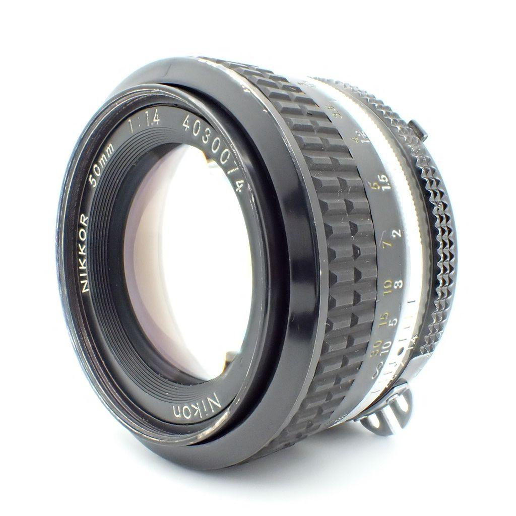 【動作確認済良品】Nikon Ai 50mm f1.4 初期保証&純正付属品付き