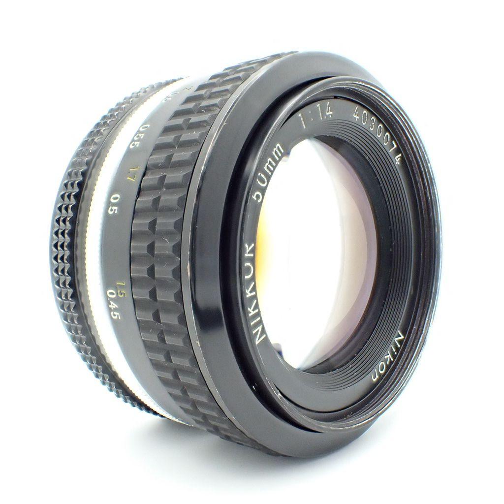 【動作確認済良品】Nikon Ai 50mm f1.4 初期保証&純正付属品付き