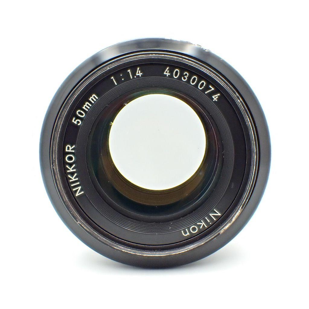 【動作確認済良品】Nikon Ai 50mm f1.4 初期保証&純正付属品付き