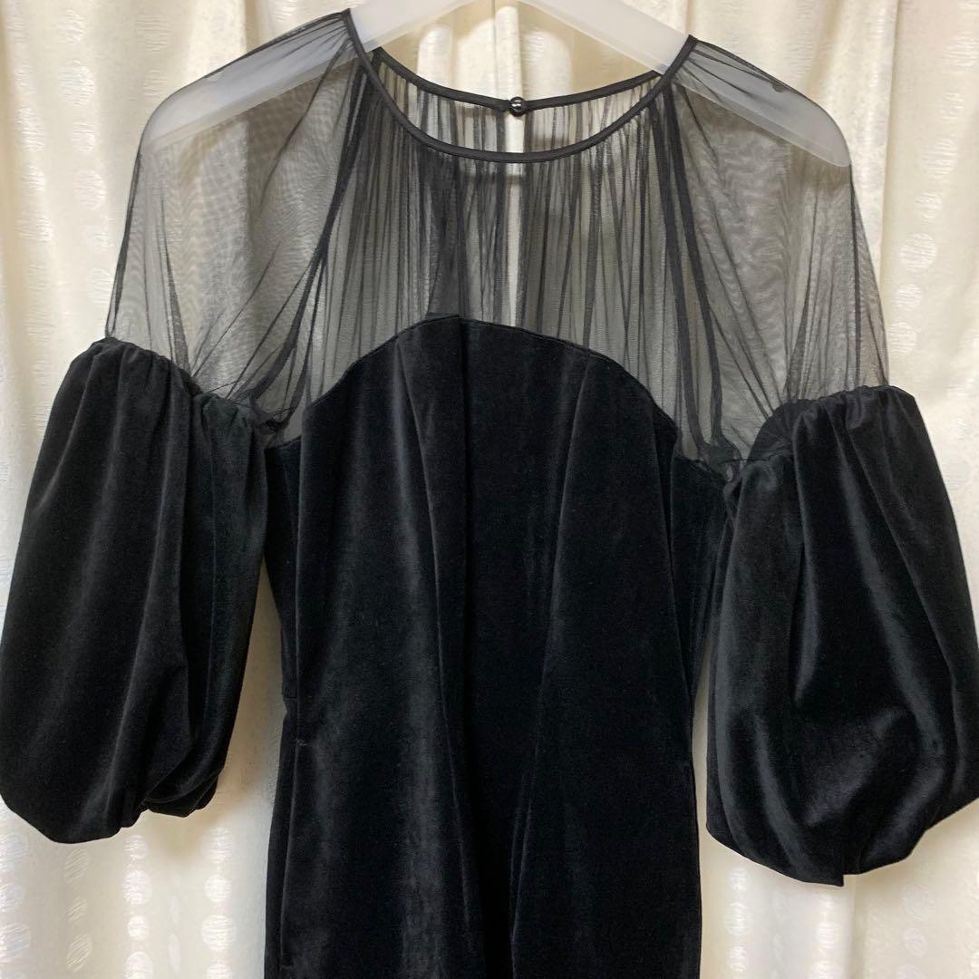 【M】Ameri SOUFFLE SLEEVE ETTE DRESS