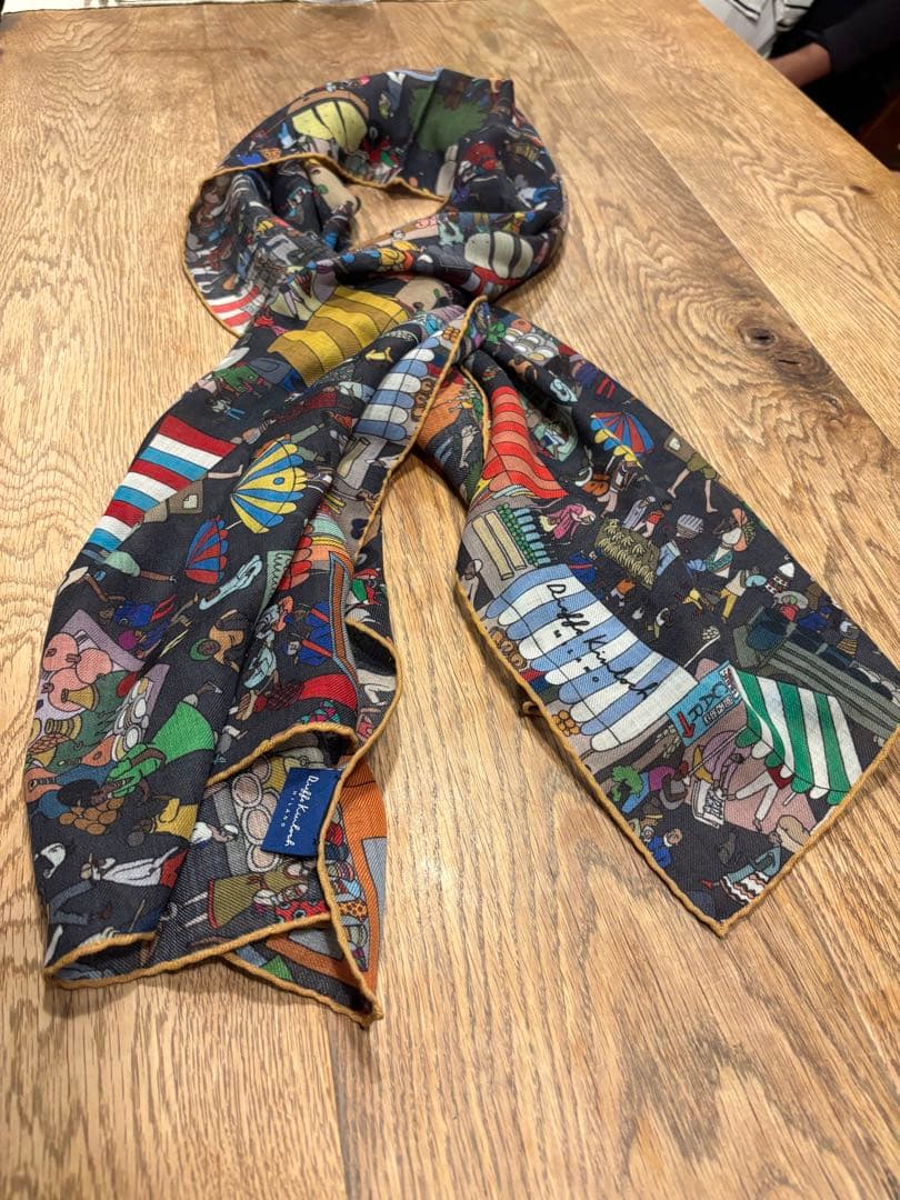 【松村】Dieffe Kinloch ウールスカーフ 新品未使用