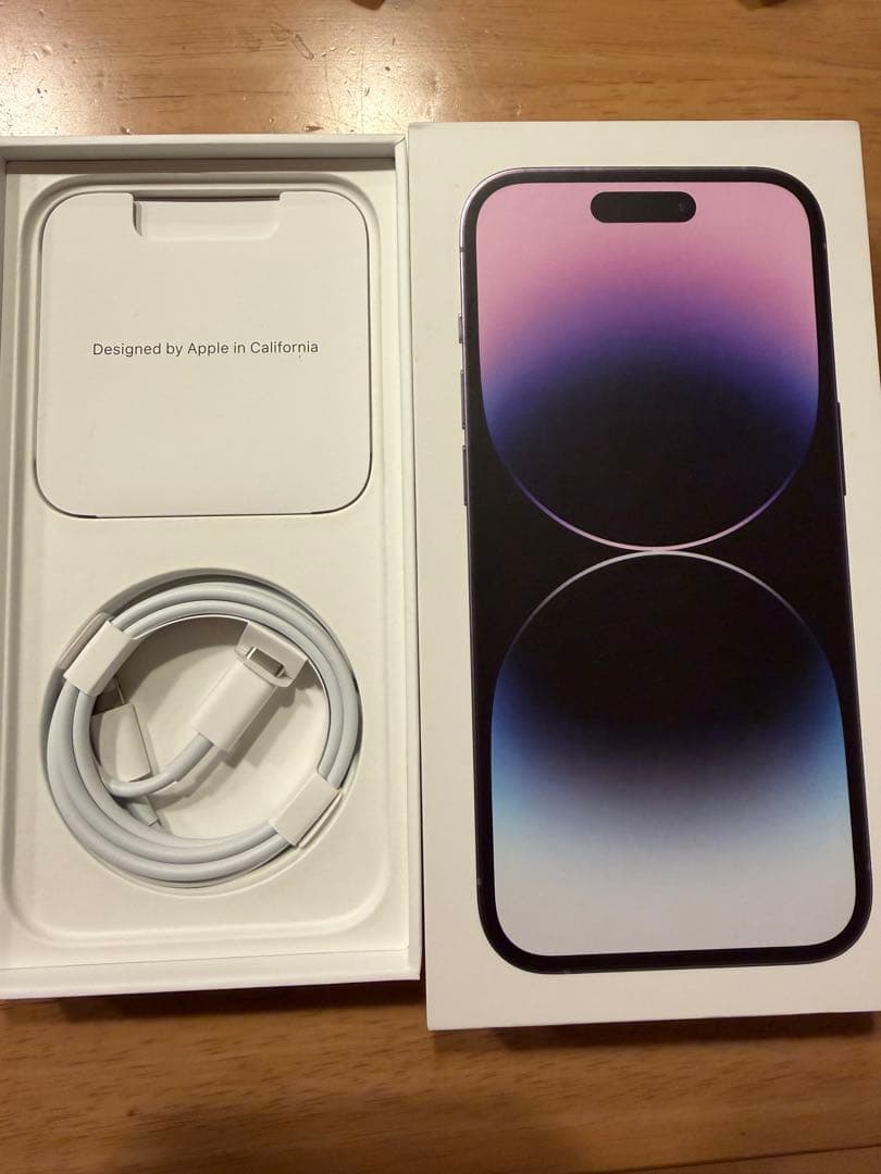 最終値下げ‼️Apple iPhone 14 Pro ディープパープル 本体