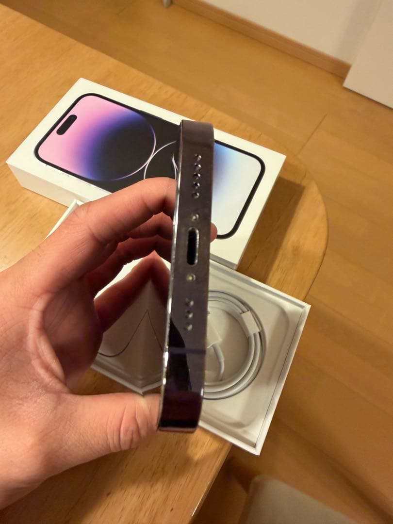 最終値下げ‼️Apple iPhone 14 Pro ディープパープル 本体