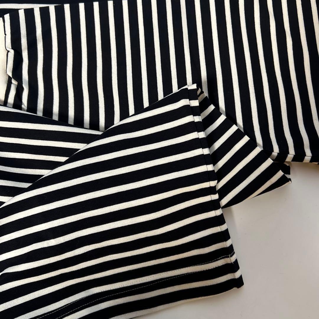 atelier naruse アトリエナルセ　コットンボーダーカットソー　38