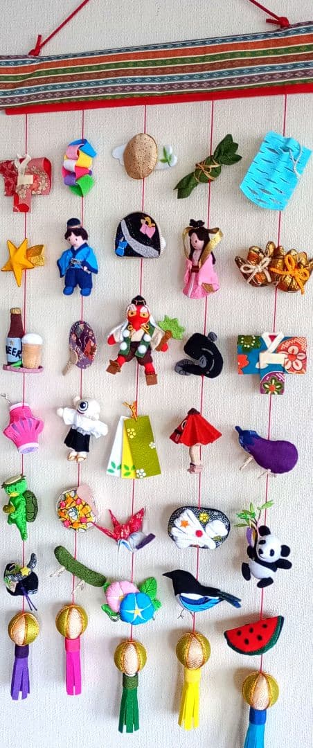 ミーコ　2025’つるし飾り「七夕」tanabata