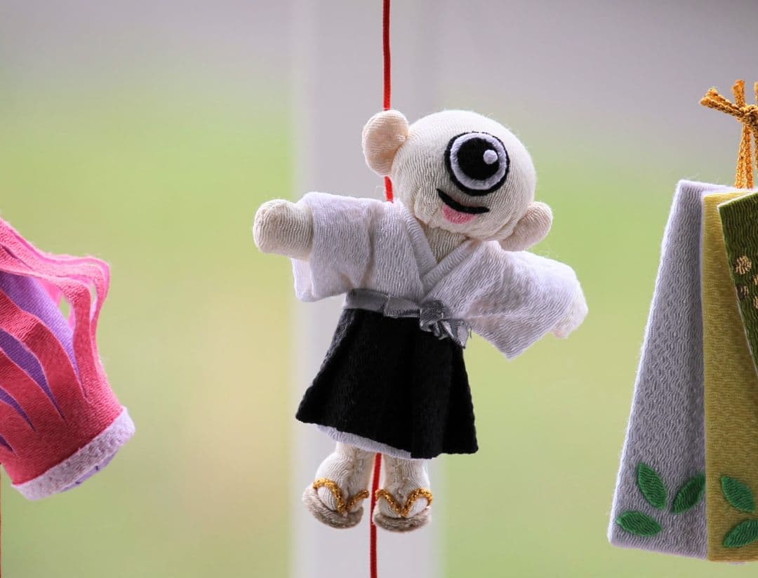 ミーコ　2025’つるし飾り「七夕」tanabata