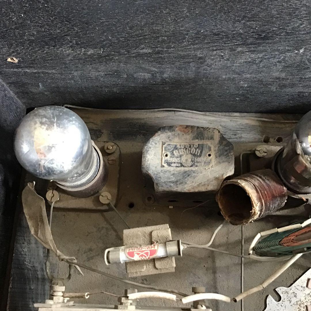 大正時代　アンティーク鉱石ラジオ　ラジオ