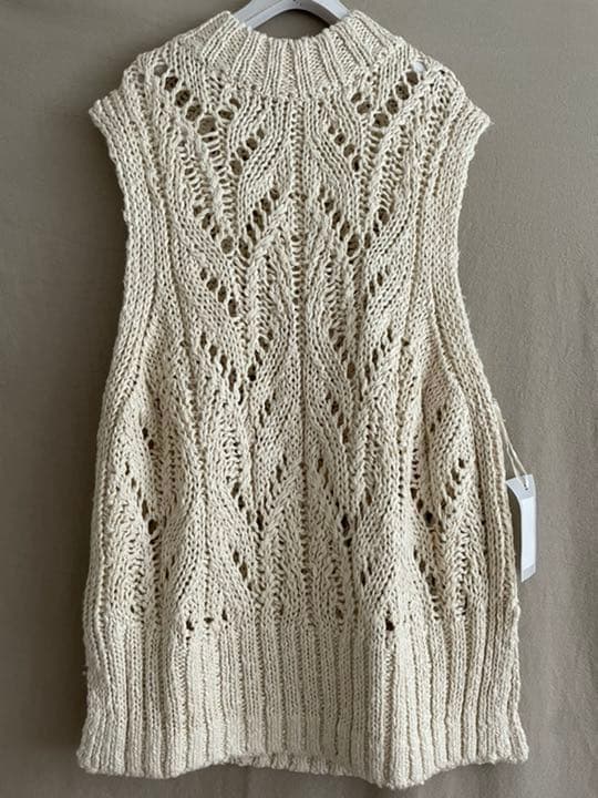 B00025 TODAYFUL トゥデイフル　Slub Aranベスト