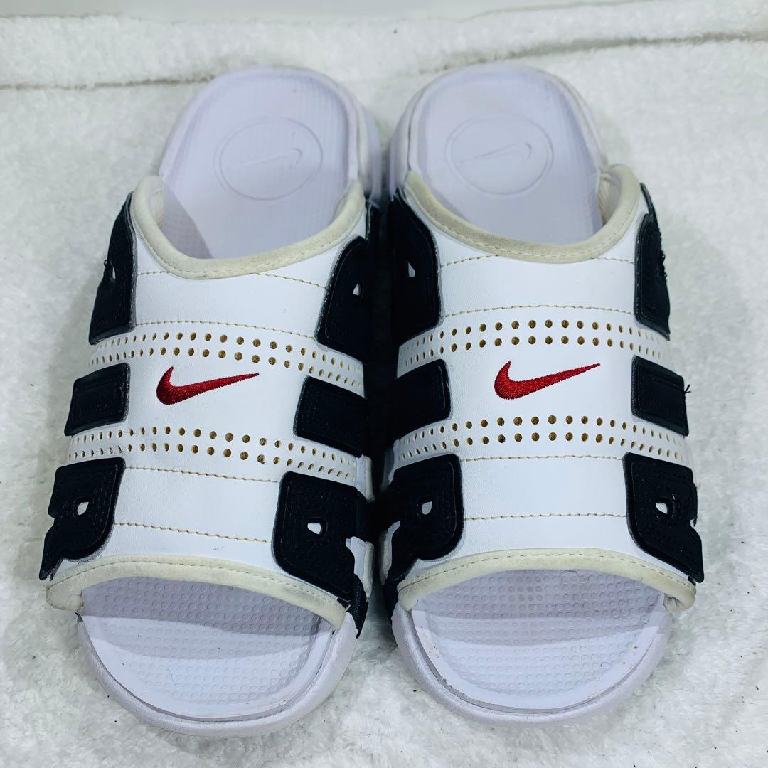 ⭐️エア モア アップテンポ スライド サンダル　ホワイト/ブラック　27cm