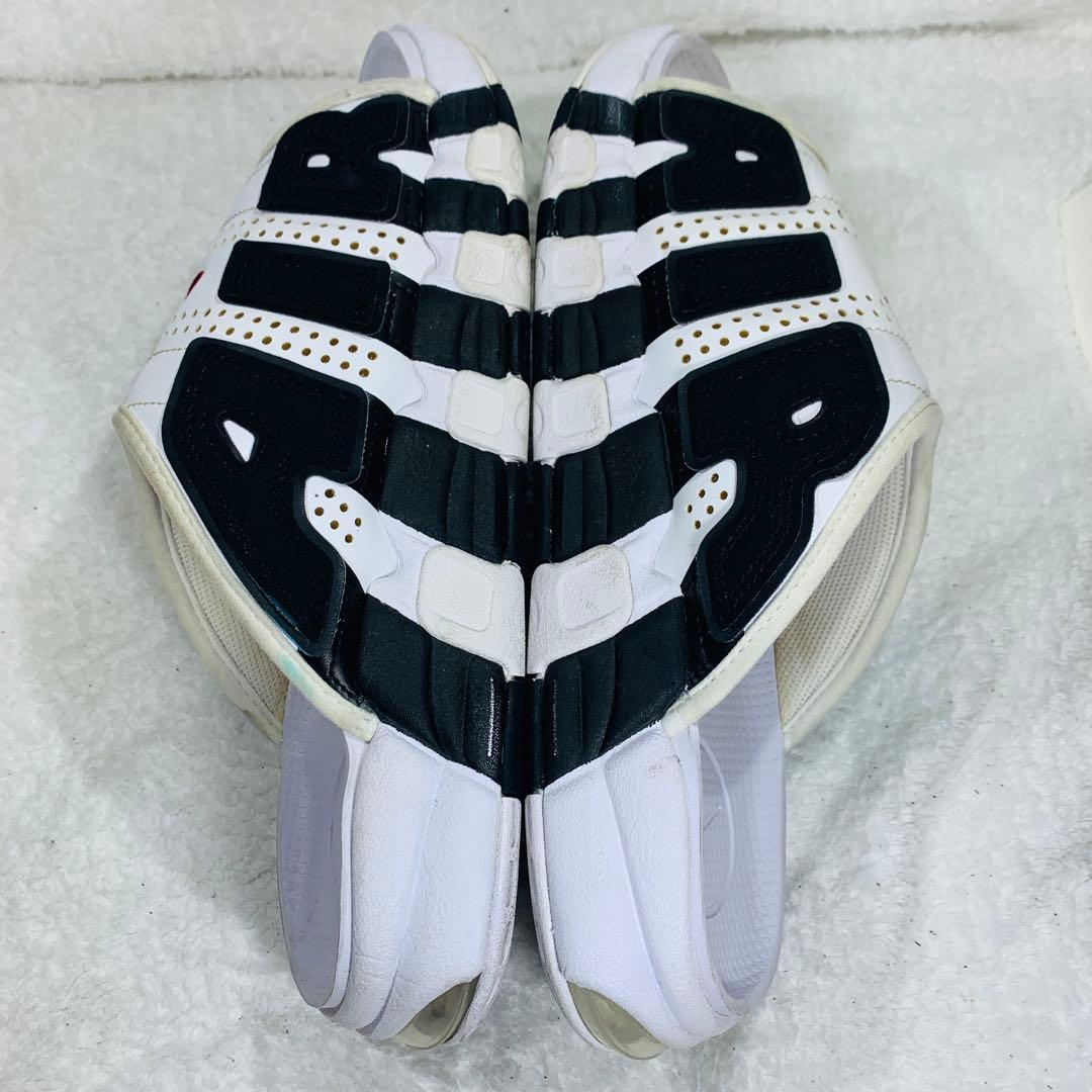 ⭐️エア モア アップテンポ スライド サンダル　ホワイト/ブラック　27cm