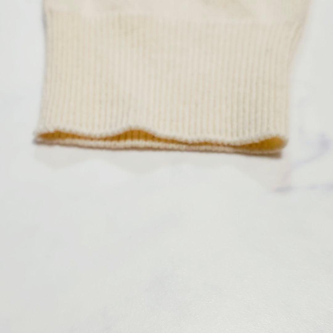 カシミヤ混☆ドルモア　長袖ニット　セーター　リブ　イタリア製　48