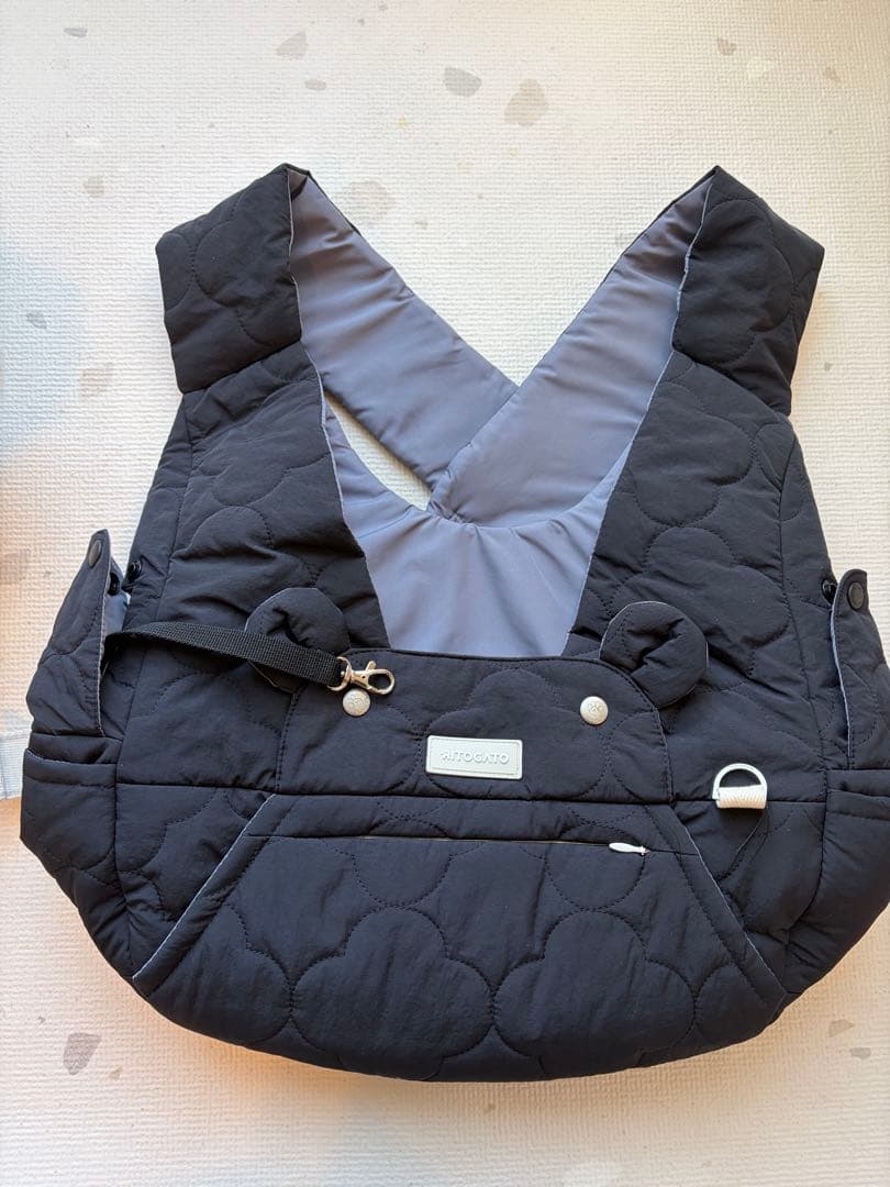 【ritogato】VoddlyCozyFrontBag(Black/S)