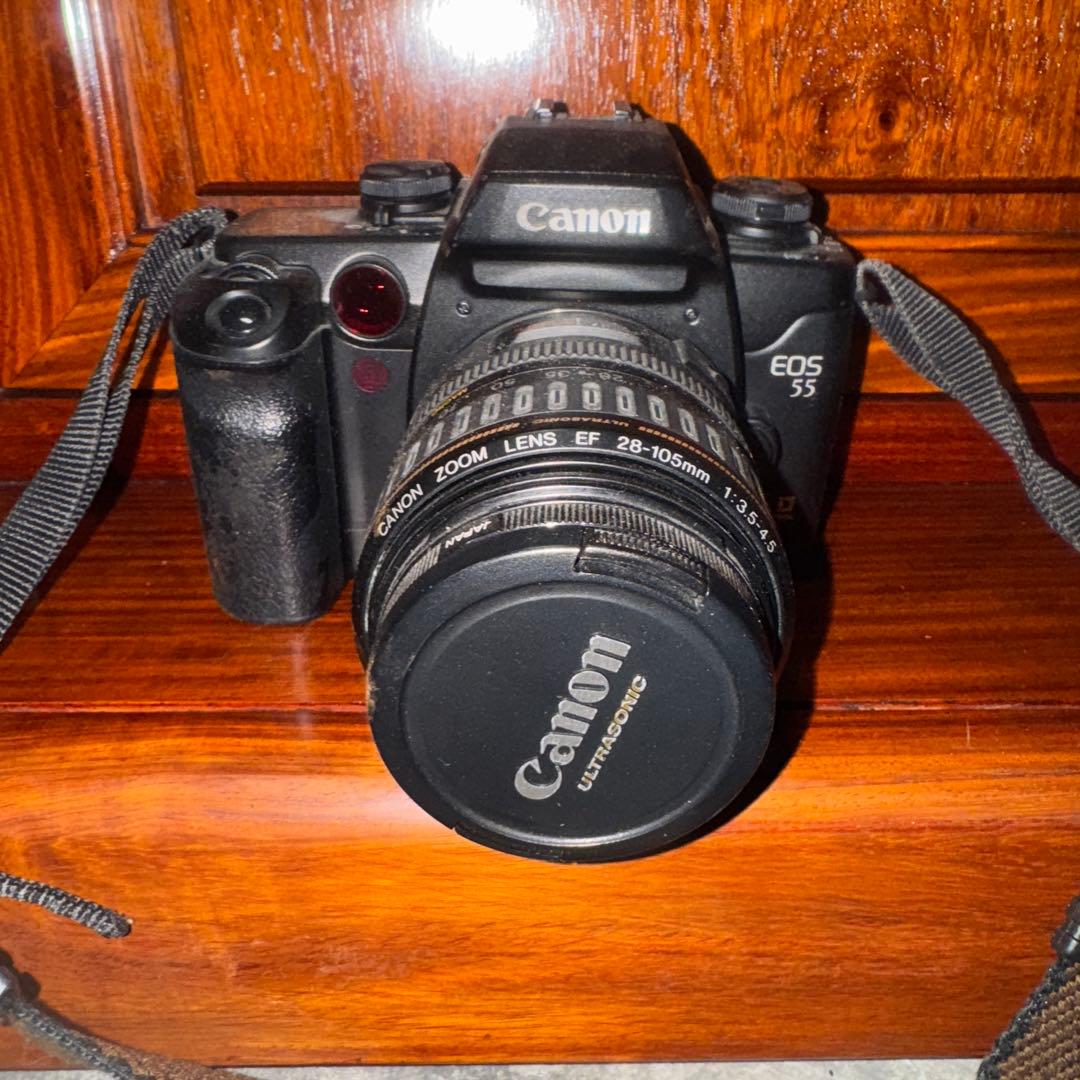 Canon EOS 55 一眼レフカメラ EF 28-105mm 動作未確認