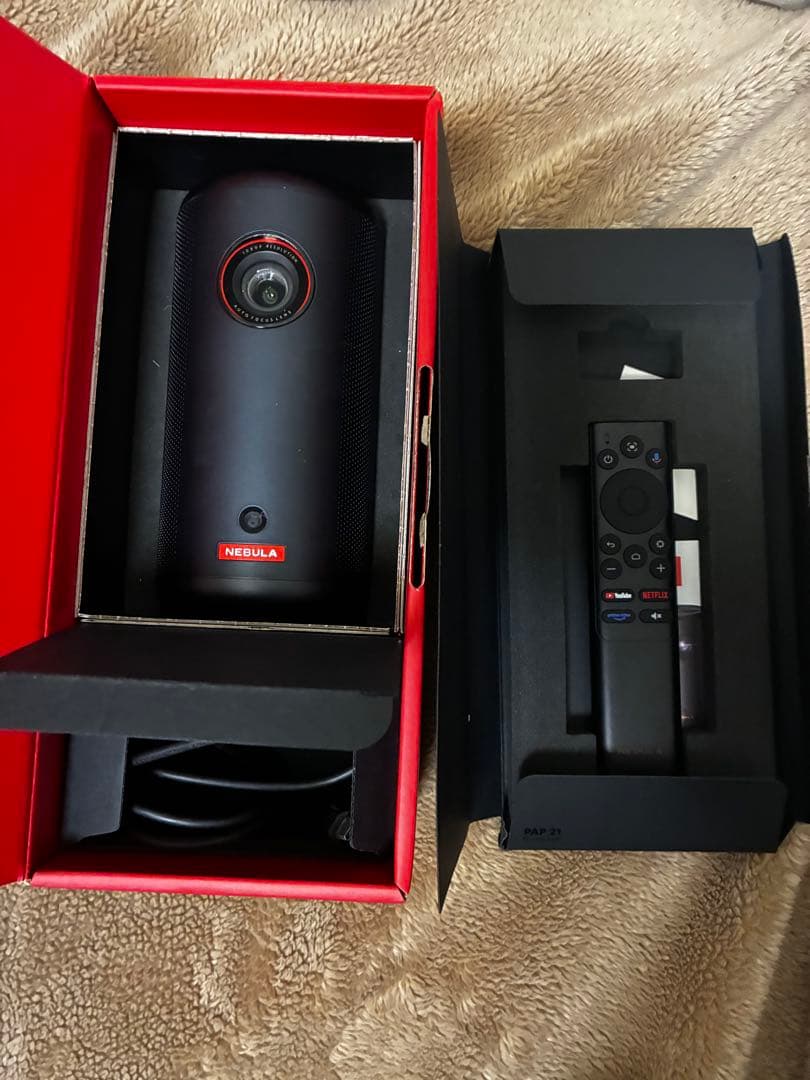 NEBULA Capsule 3 プロジェクター 本体 充電器付き 即日発送可能