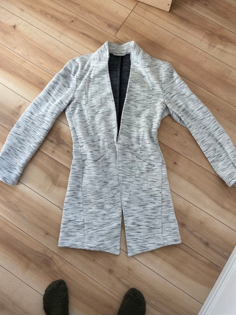 【最終値下げしました】！トルネードマート　コート　白　※発送が15日頃