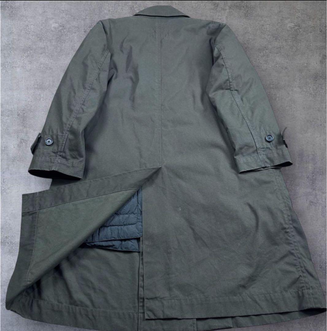 MHL. 近年 マーガレットハウエル ロングステンカラーコート ダウンライナー付