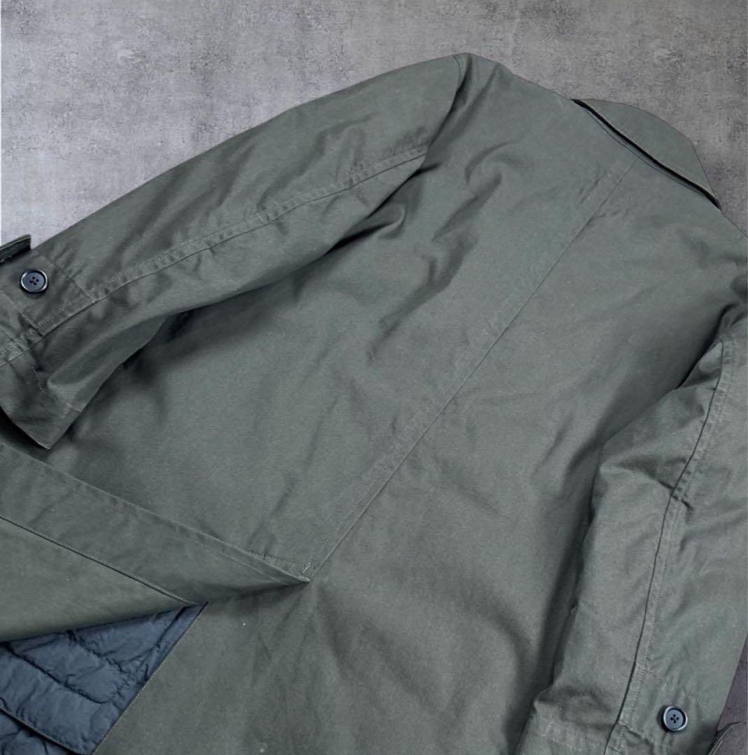 MHL. 近年 マーガレットハウエル ロングステンカラーコート ダウンライナー付