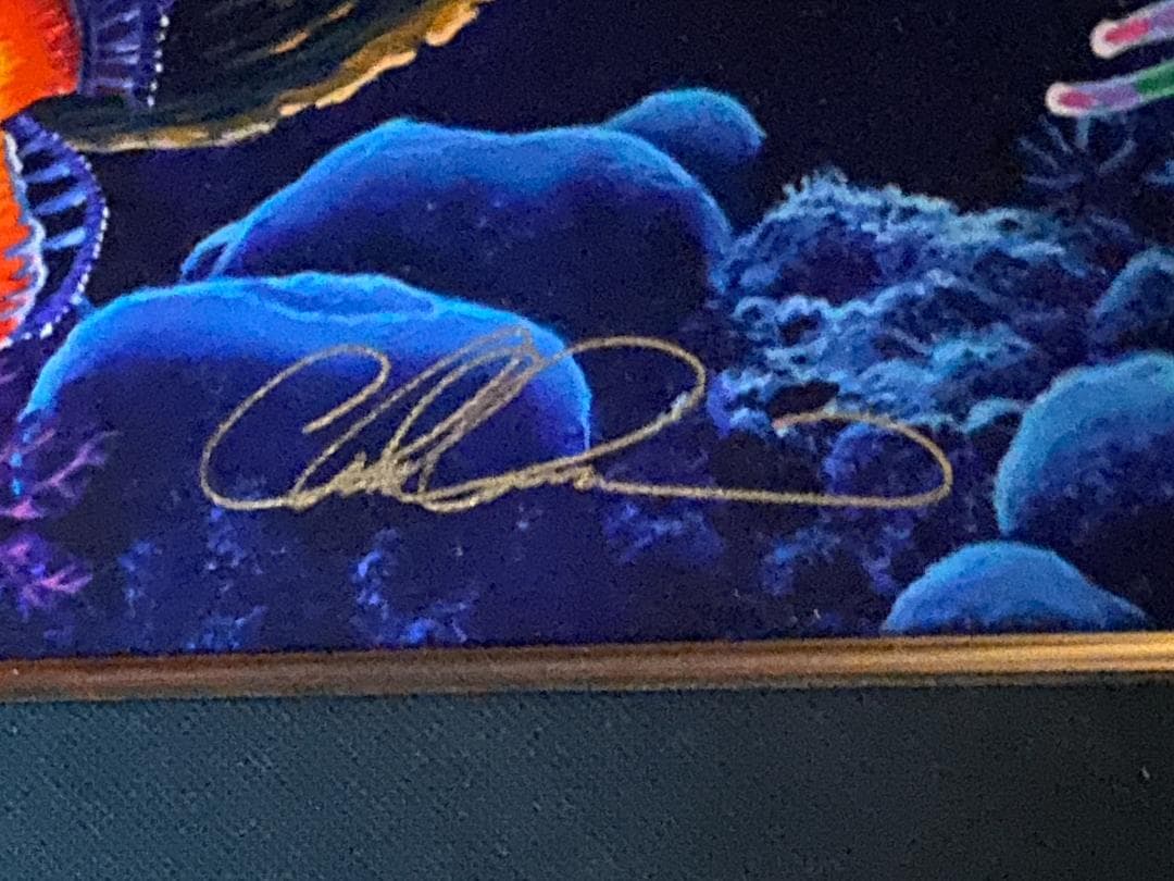 【11/30まで値下げ】クリスチャン・ラッセン グロリアス ライフ（額付き）