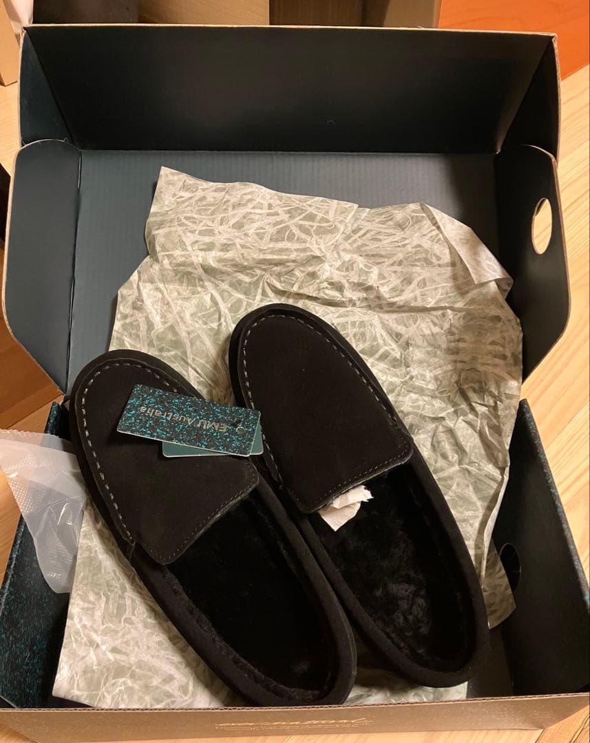 新品　EMU Australia エミュ モカシン　24cm