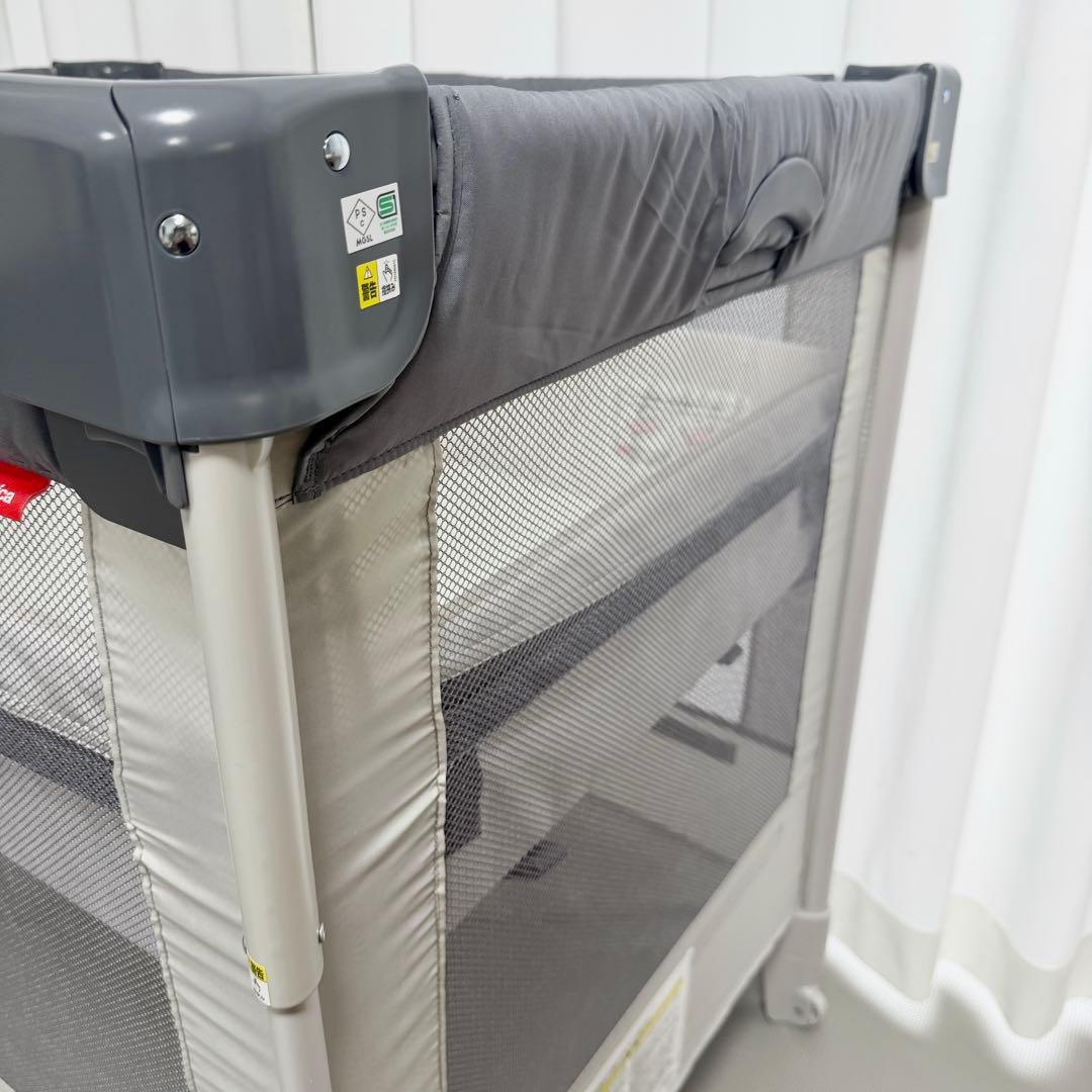 美品 Aprica ココネルエアーAB グレーベアー