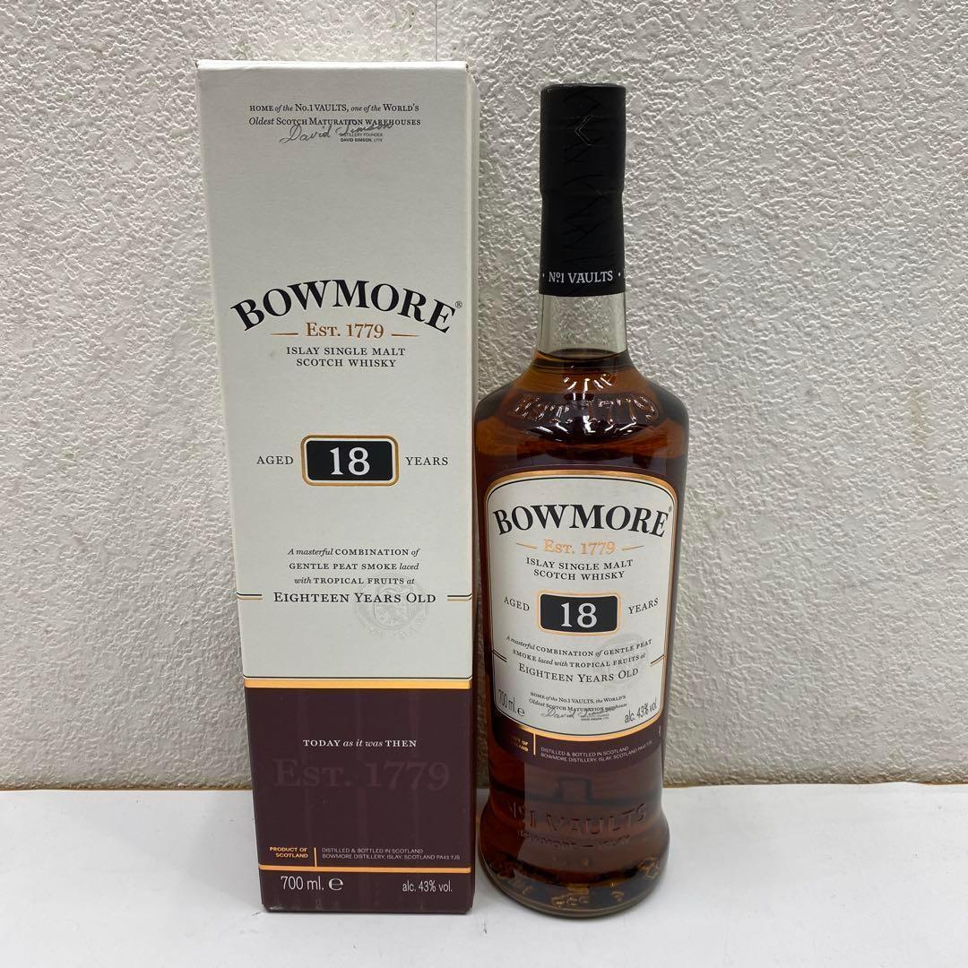 未開栓 BOWMORE 18年 700ml ボウモア 6本セット