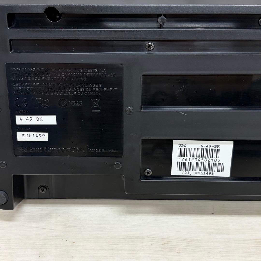 Roland ローランド 49鍵盤 USB MIDIキーボード A-49 ④