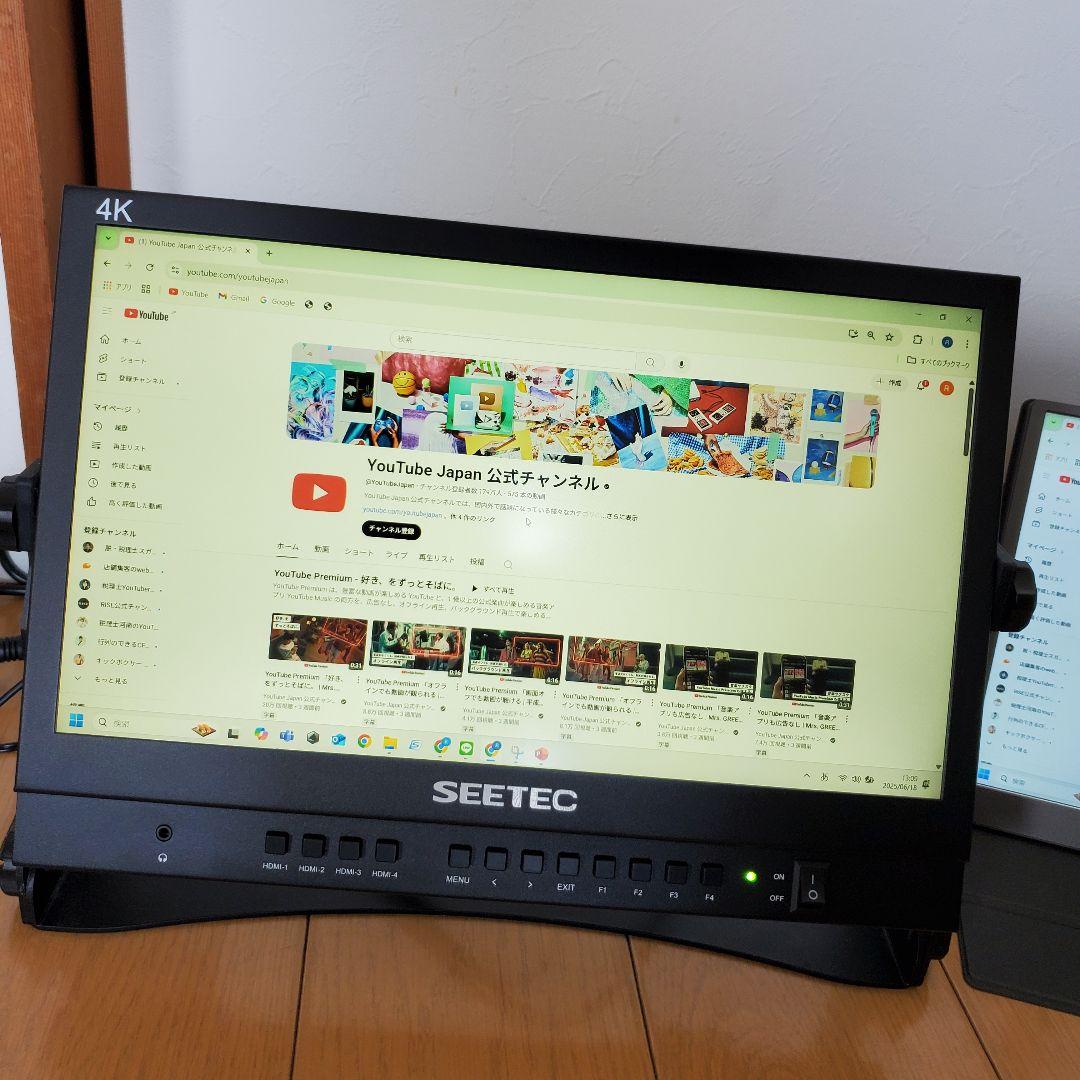 SEETEC ATEM156 15.6インチ　モニター