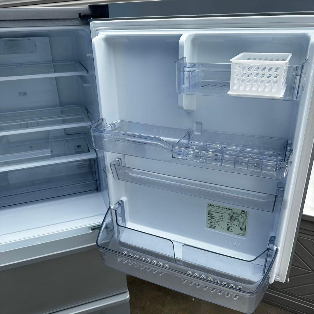 AQUA アクア 冷蔵庫 272L 2019年製 AQR-27H(S)