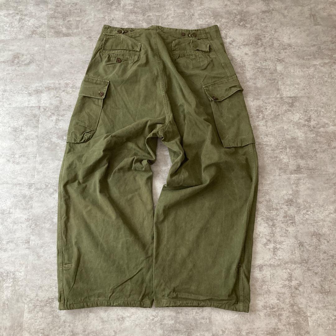 50s オランダ軍 実物 M.V.O ダブルフェイス 98×85