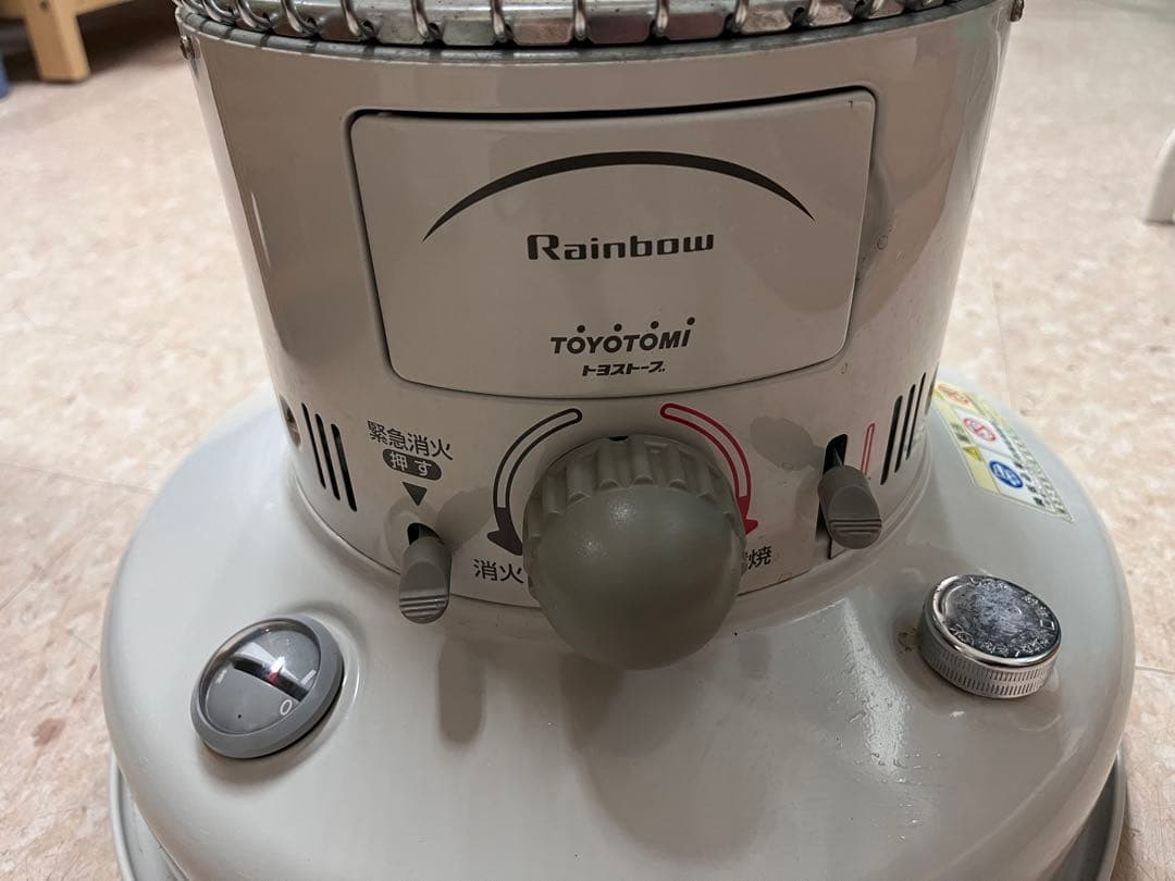 [稼働確認済み]TOYOTOMI レインボー 石油ストーブ RB-25F