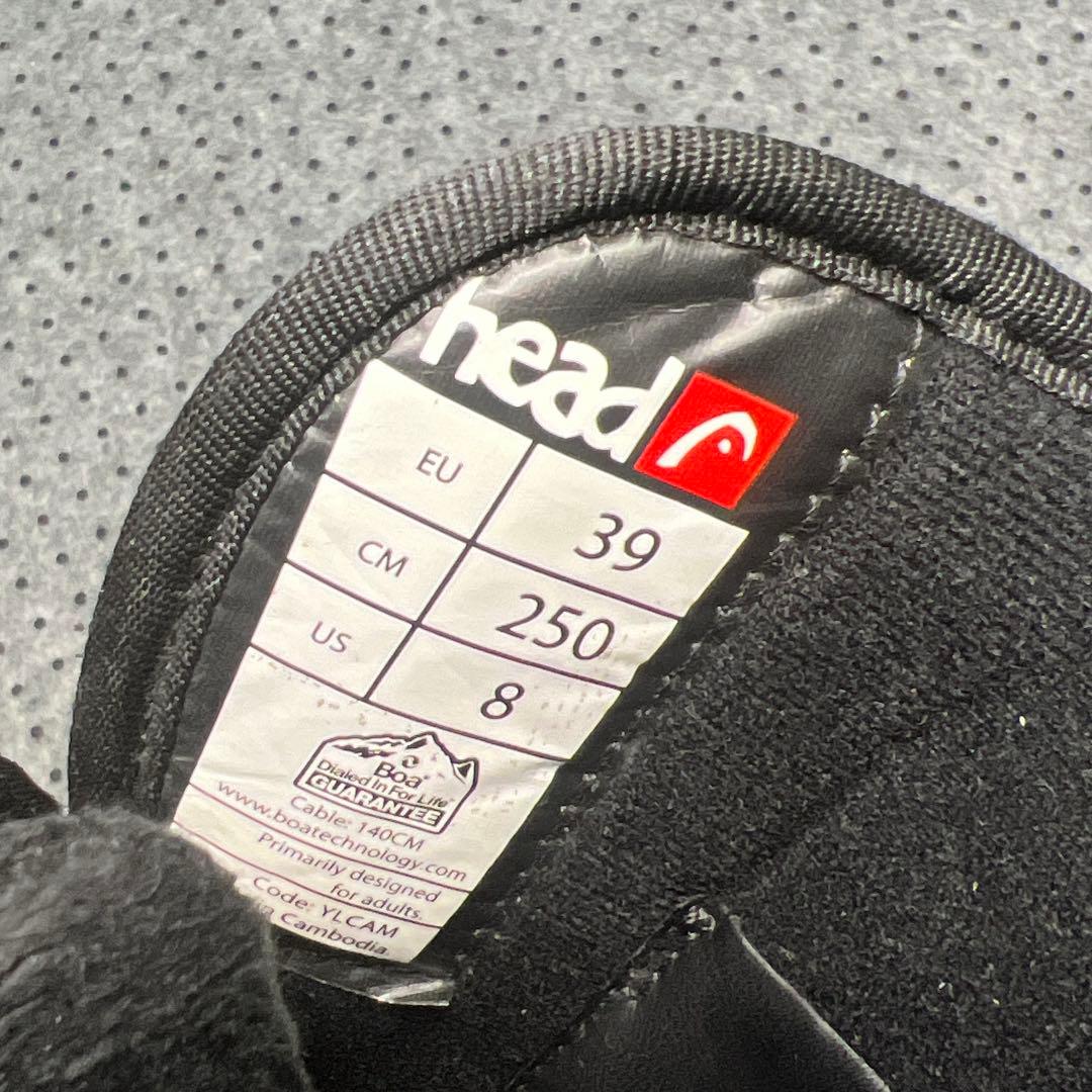 5回使用 人気サイズ25cm HEAD GARORE BOA スノボブーツ