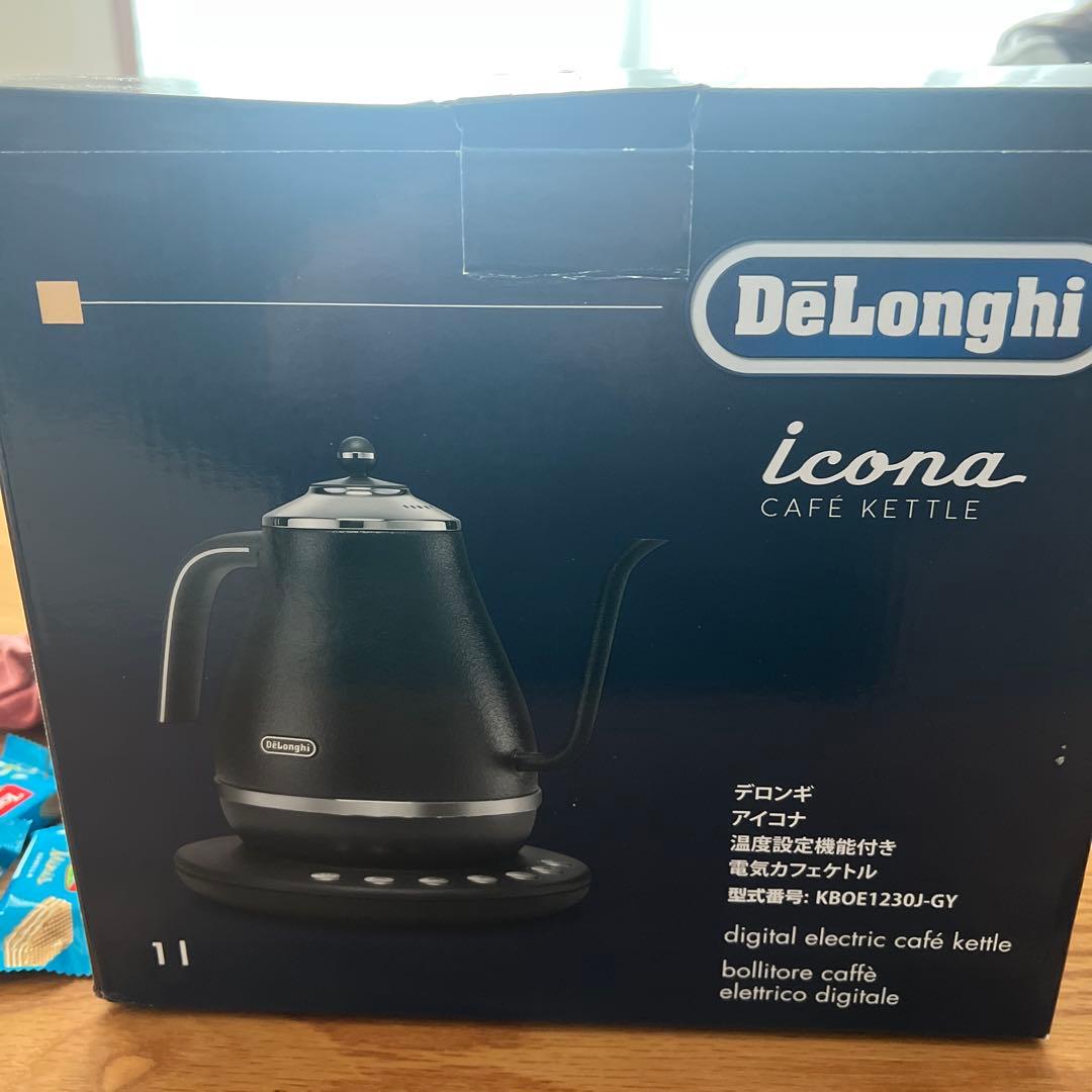 デロンギ アイコナ 電気ケトル KBOE1220J-GY