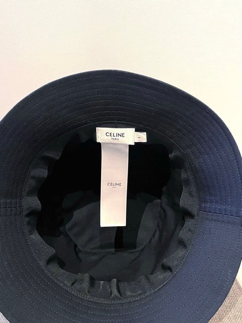 【CELINE 】バケットハット （Lサイズ）ブラック セリーヌ
