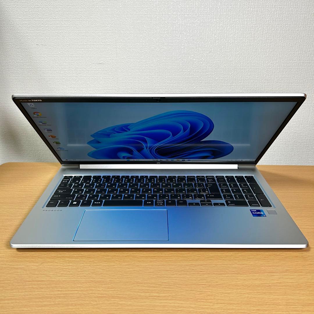 美品 HP 450G8 i7 32GB 512GB 15インチ Office