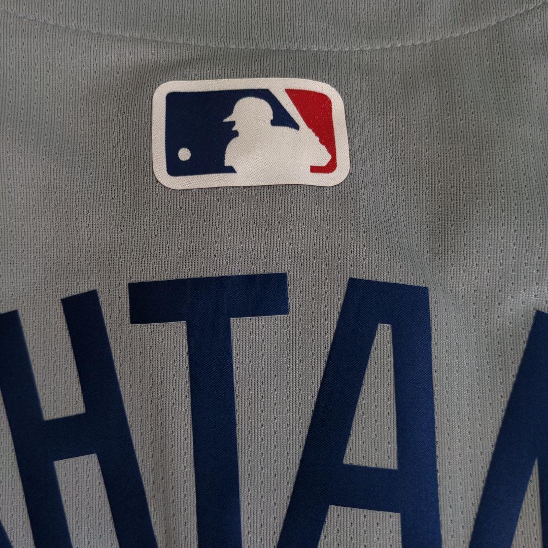 タフジン品　大谷翔平 ドジャースユニフォーム　グレー　Мサイズ　正規