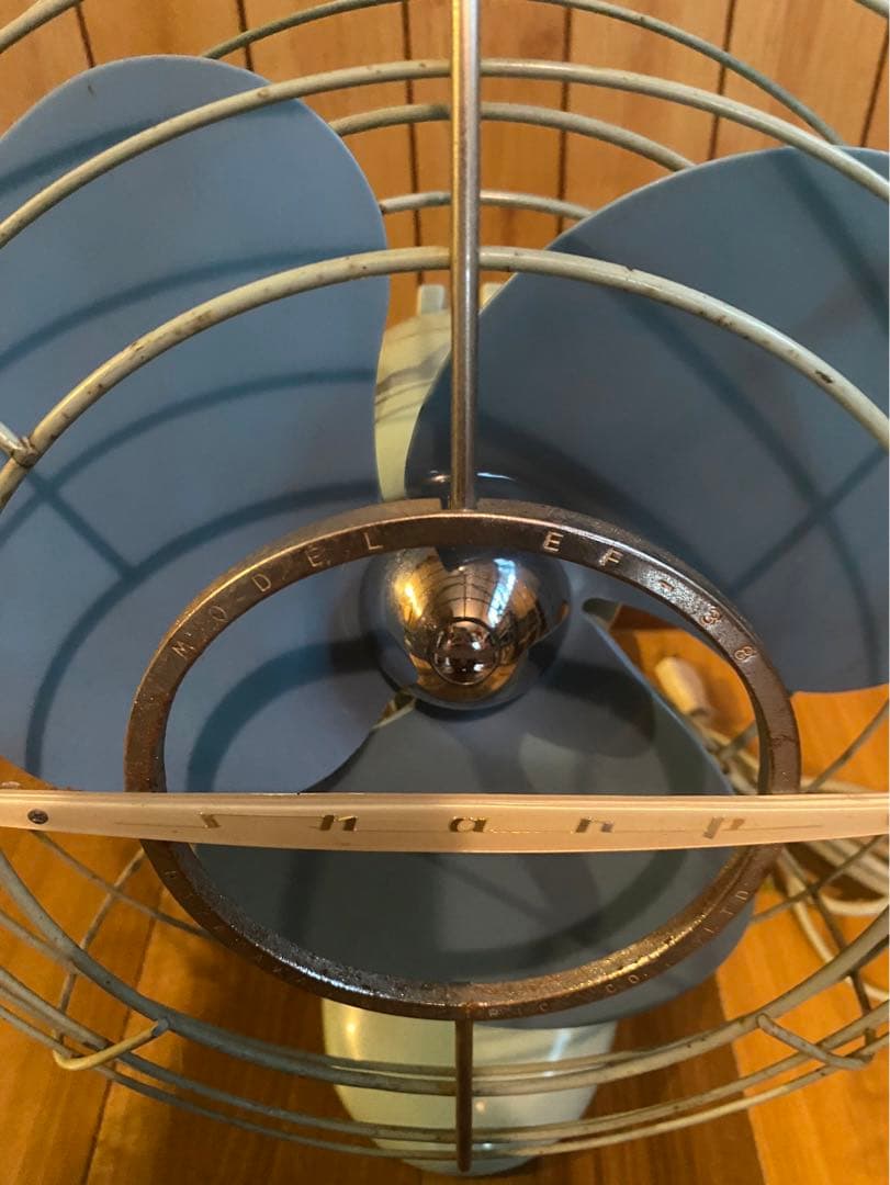 昭和レトロ　早川電機 SHARP DESK FAN 【EF-38】