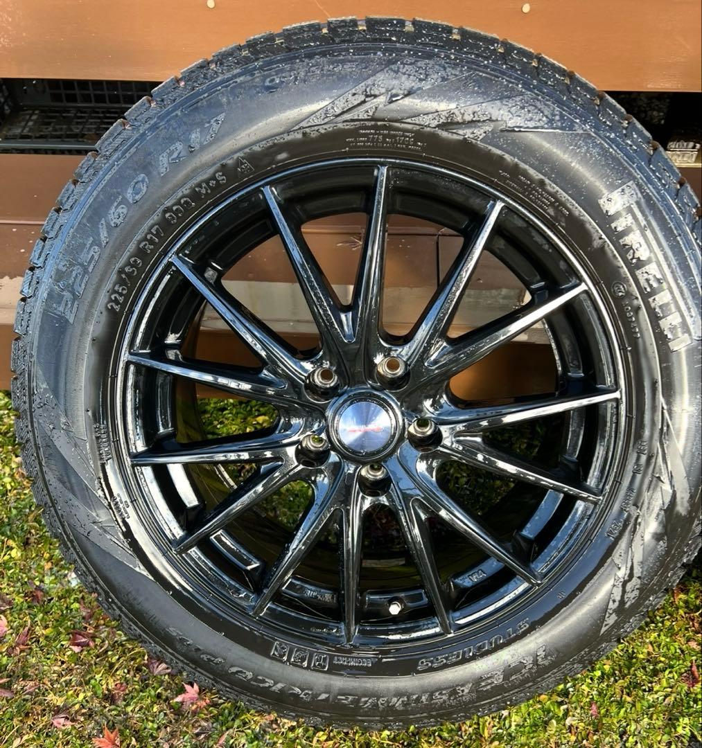 【ラビ】スタッドレスタイヤ 225/60R17 手渡し