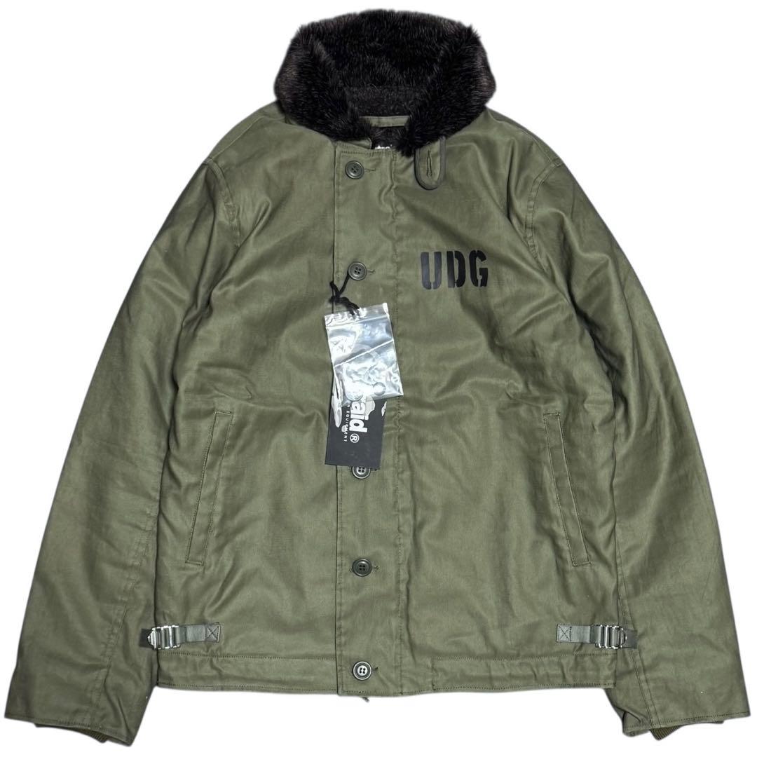タグ付 極美品 nitraid 12AW N-1 デッキジャケット カーキ M
