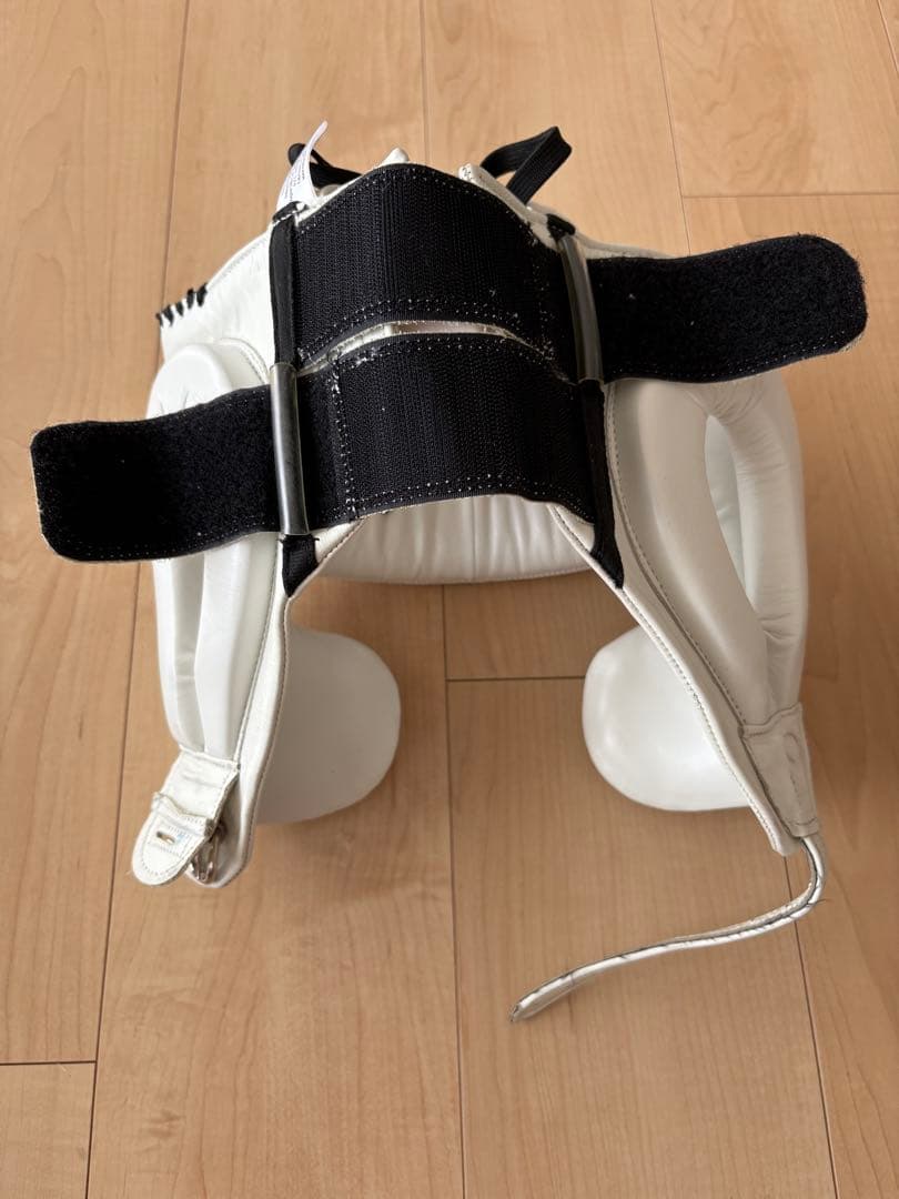 名門 REYES プロフェッショナル ヘッドギア ホワイトＬサイズ