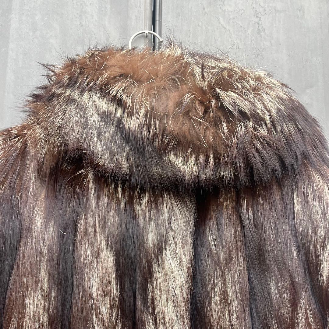 GRACE グレース ファーコート ロングコート 毛皮 ブラウン系 高級感
