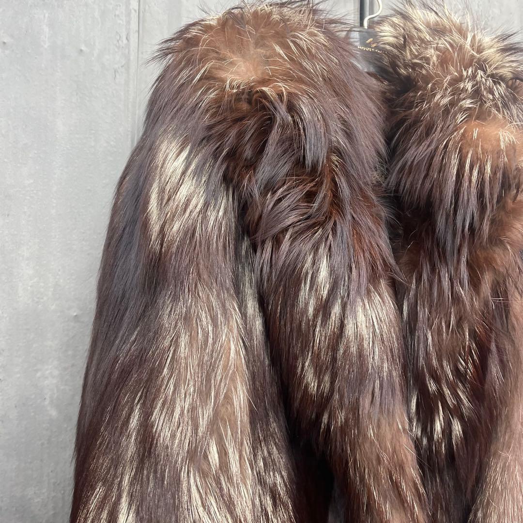 GRACE グレース ファーコート ロングコート 毛皮 ブラウン系 高級感